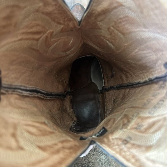 Nocona Vintage Bullhide Western Cowboy Boots Mens 9.5 EEE - Picture 11 of 12